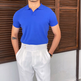 Men's Knit Polo Shirt