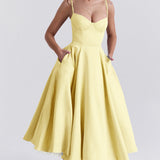 Women's Green Midi Dress