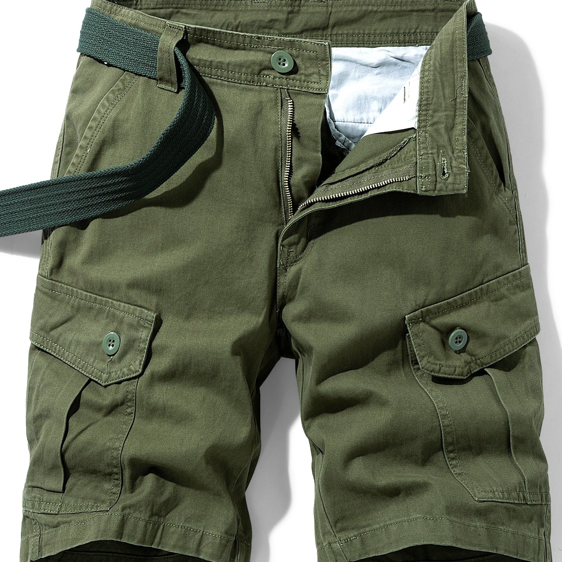 Men's Multi-Pocket Cargo Shorts