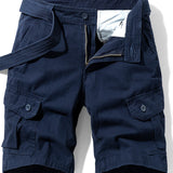 Men's Multi-Pocket Cargo Shorts