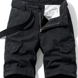 Men's Multi-Pocket Cargo Shorts