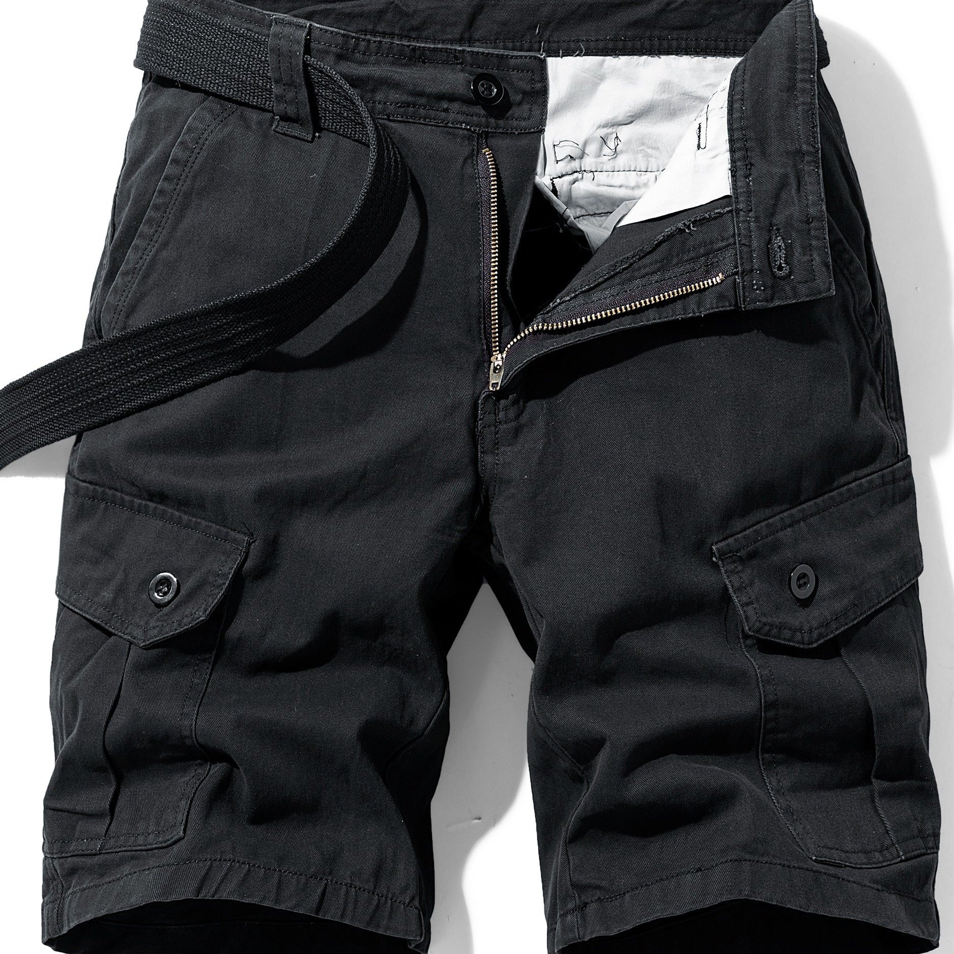 Men's Multi-Pocket Cargo Shorts