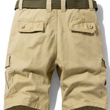 Men's Multi-Pocket Cargo Shorts