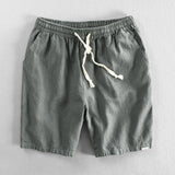 Men's Linen-Style Drawstring Shorts