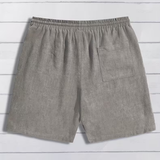 Men's Linen-Style Drawstring Shorts