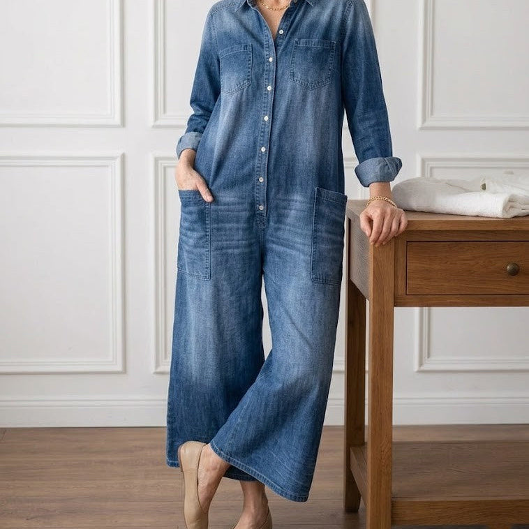 Women's Black Cotton Jeans