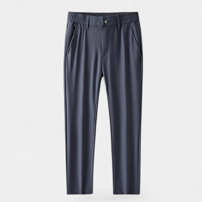 Summer Relaxed Fit Stretch Cotton Pants