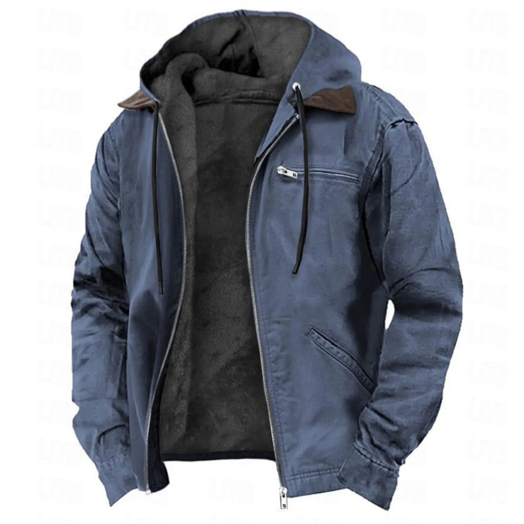 Men's Slim-Fit Lined Winter Coat