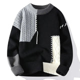 Men's Color Block Knit Sweater
