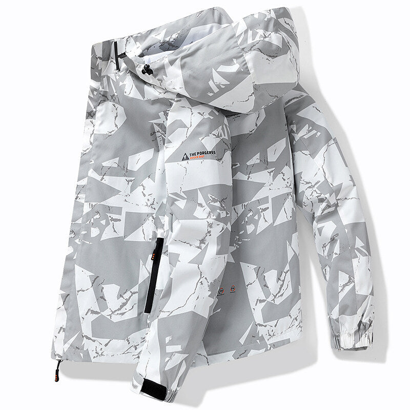 Men's Hooded Camouflage Outdoor Jacket